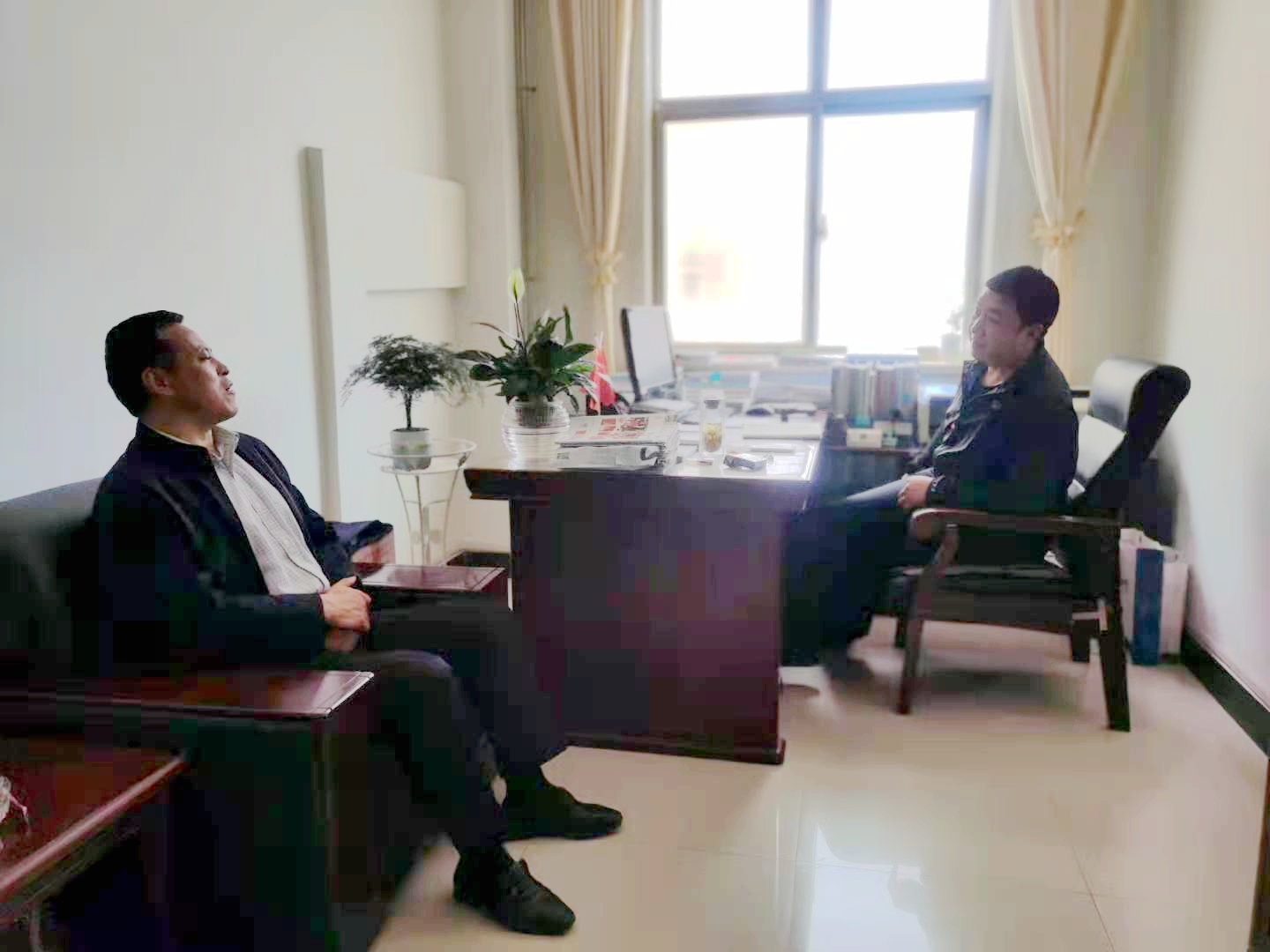 王军雄检察长走访调研民营企业