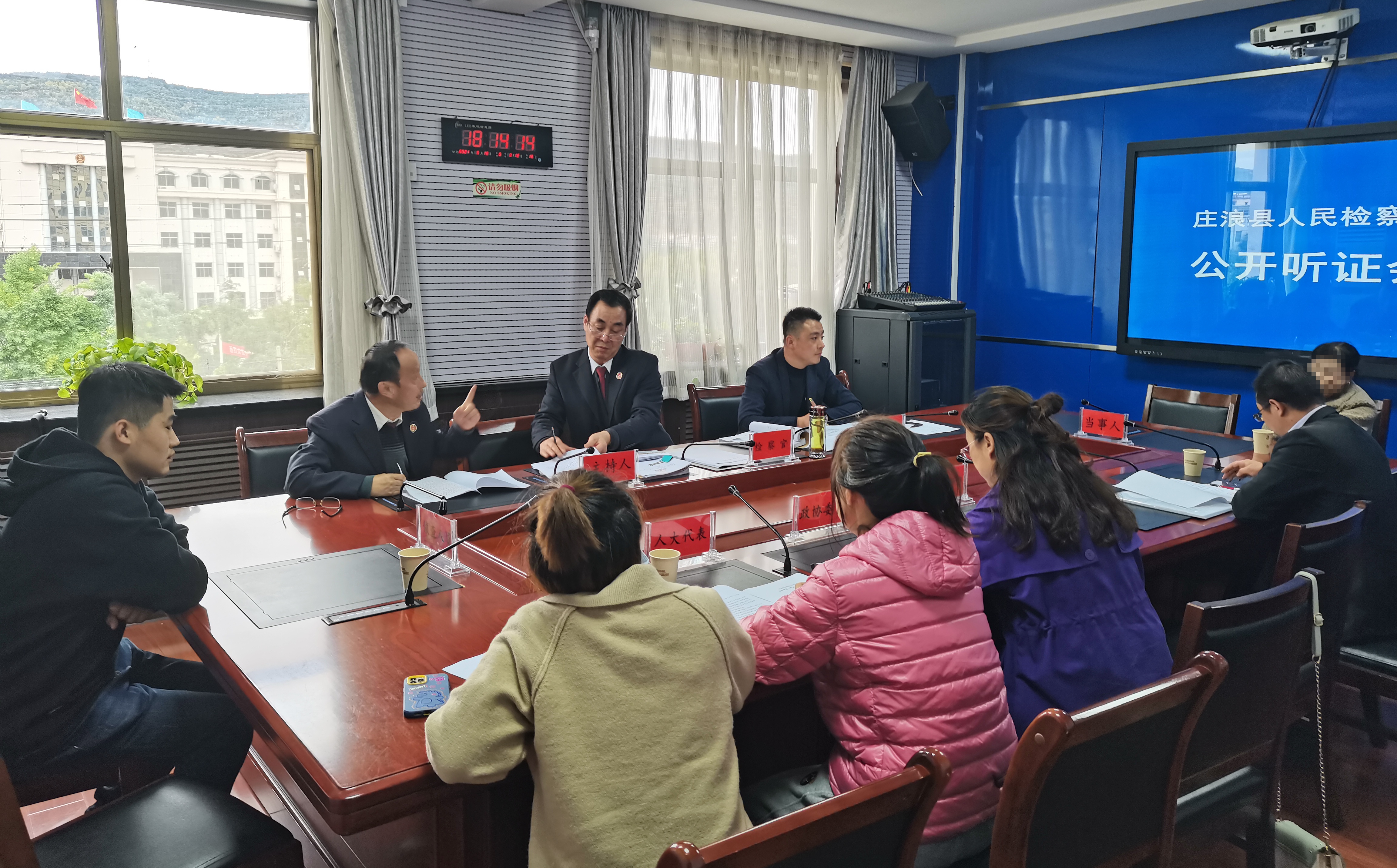 “以公开促公正 以公平赢公信”——庄浪县人民检察院召开拟不起诉案件听证会