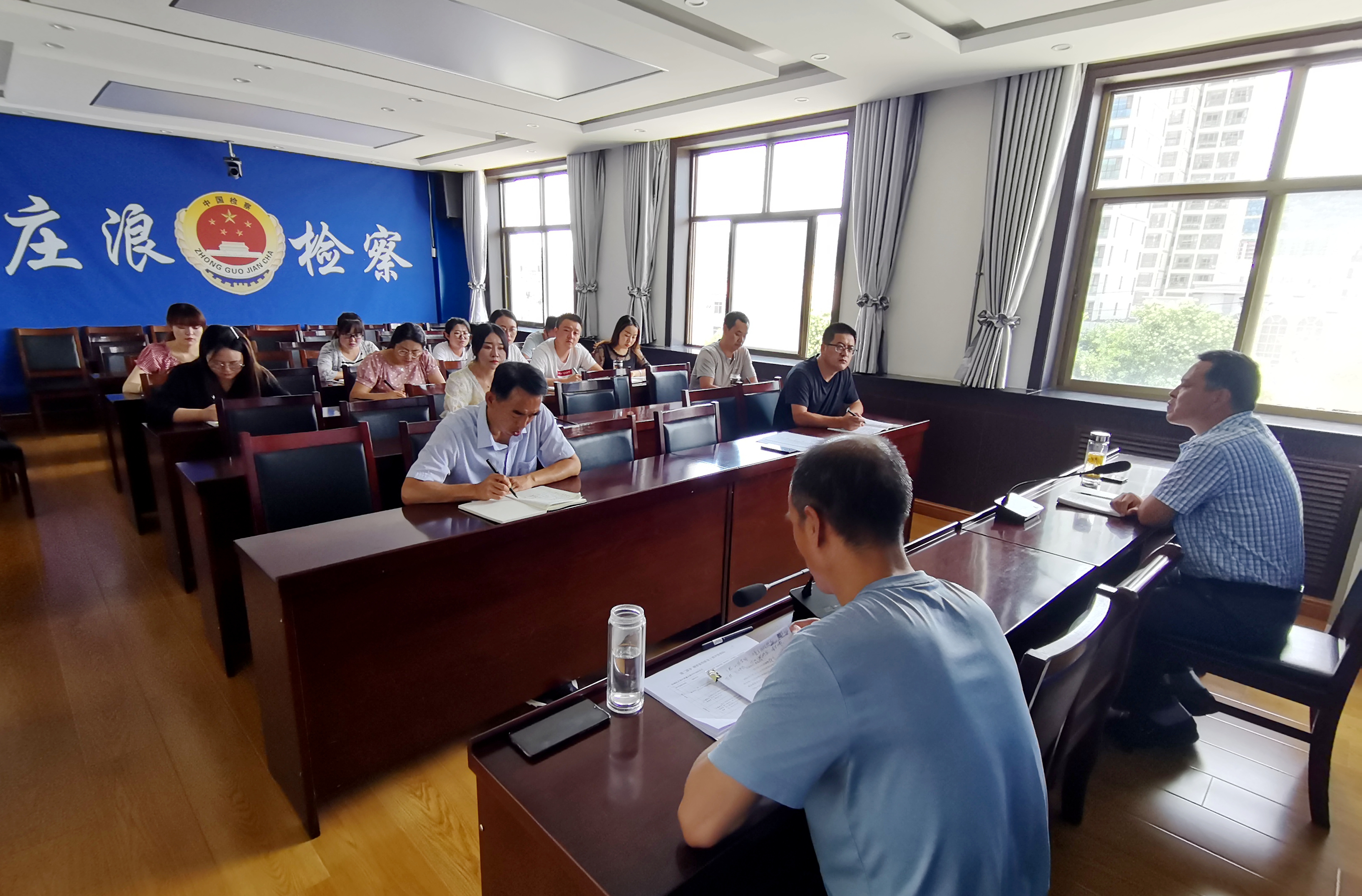 庄浪县检察院组织开展刑检案件质量评价指标培训会