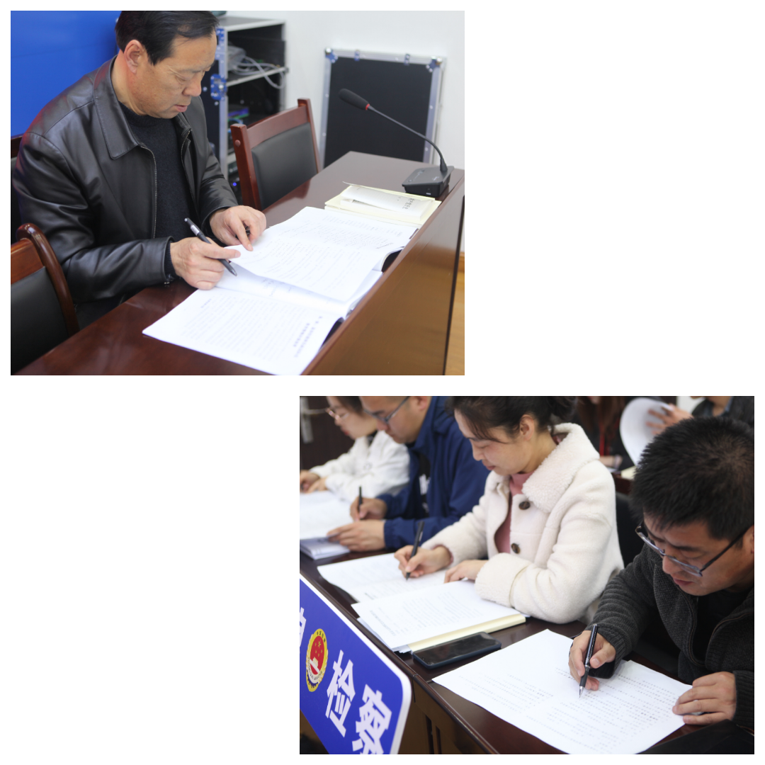 以考促学、以学促行——庄浪县人民检察院开展党史学习教育知识测试活动