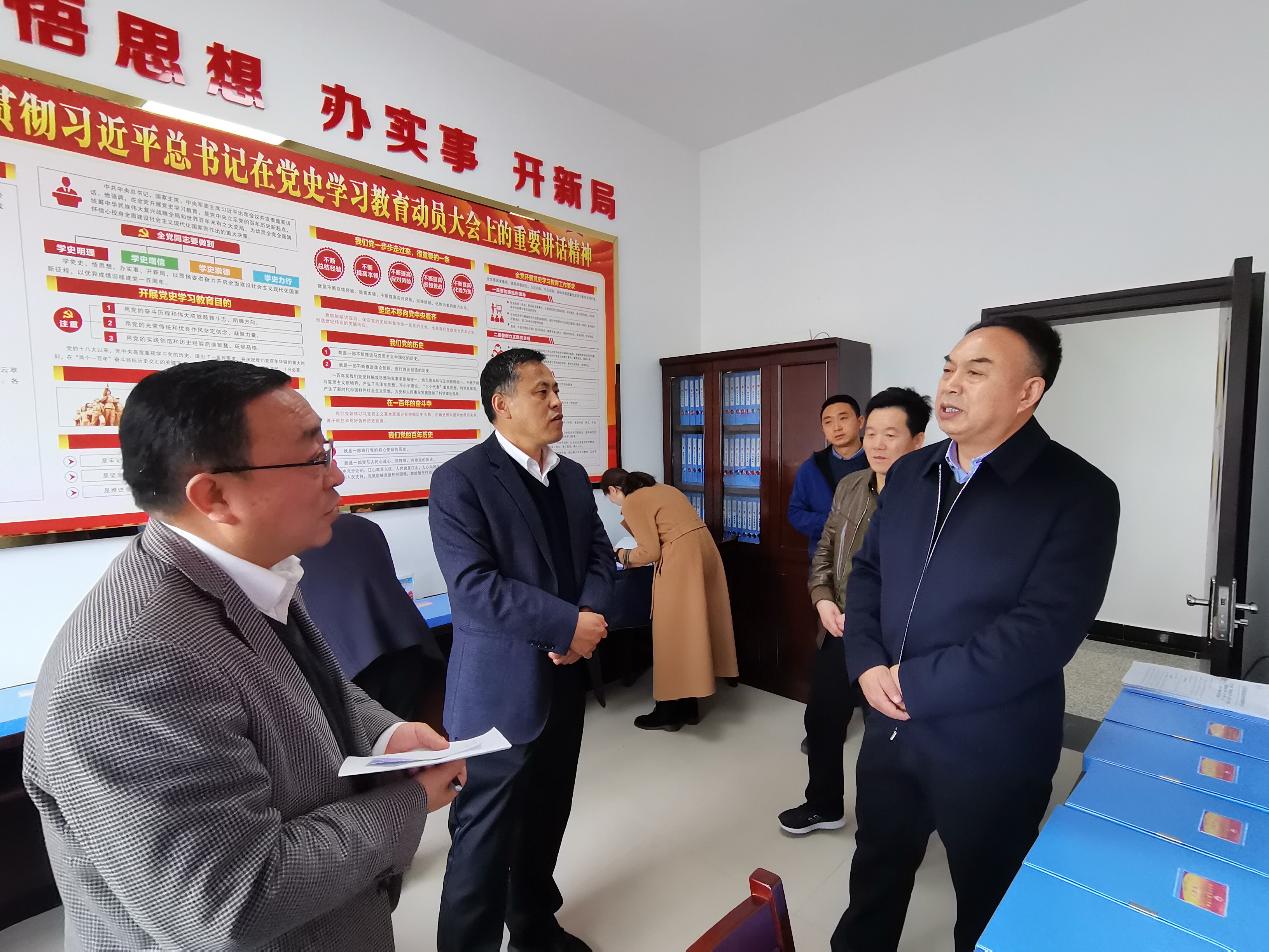 县委常委、政法委书记、县政法队伍教育整顿工作领导小组副组长周吉祖督查指导县检察院队伍教育整顿工作