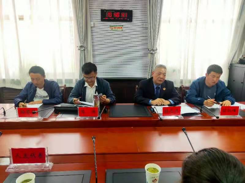 庄浪县检察院召开政法队伍教育整顿队伍建设巡查民意调查座谈会