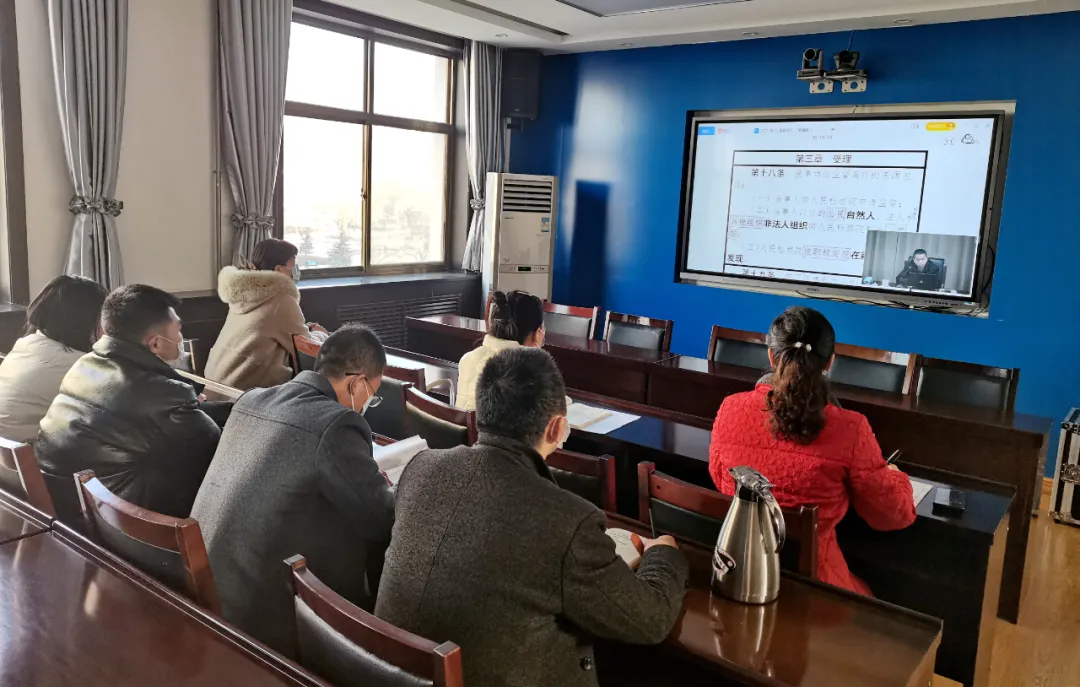 【庄检动态】庄浪县人民检察院举办首期检律同堂培训会